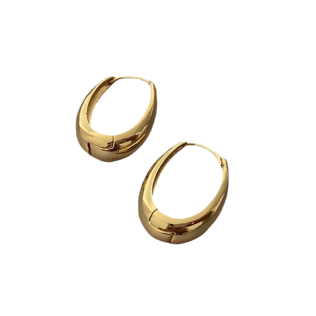 Elegant Matte Metal Earrings