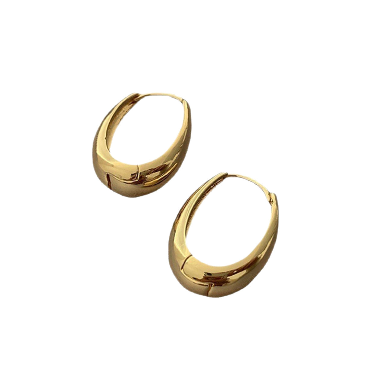 Elegant Matte Metal Earrings