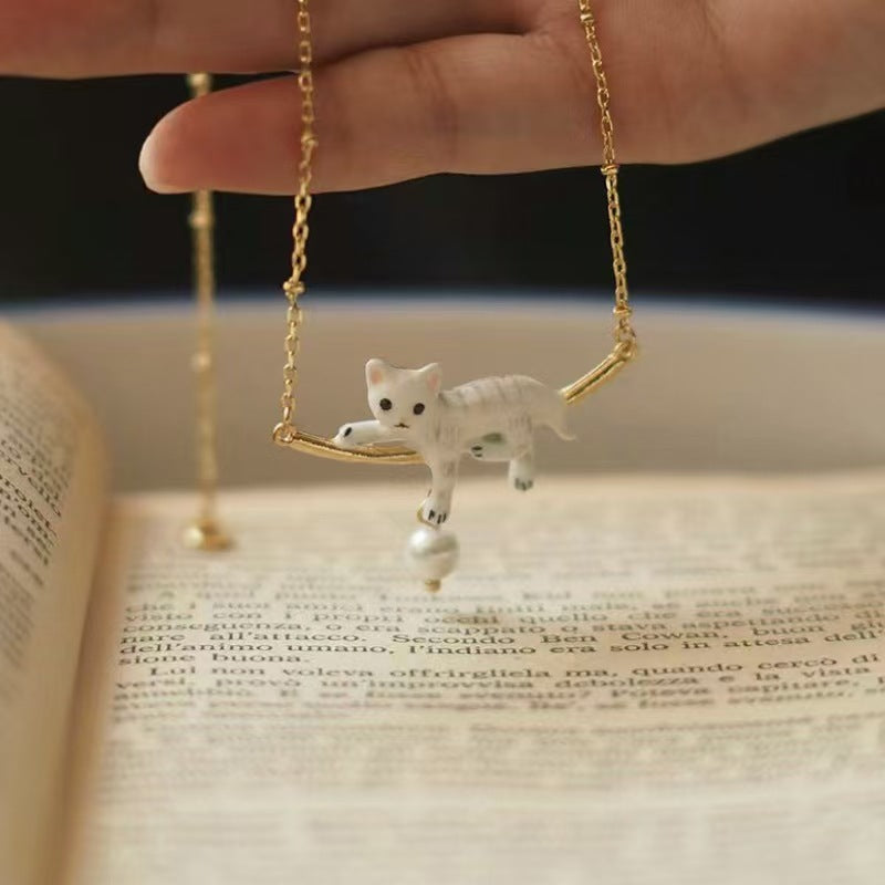 Cat Necklace Fashion