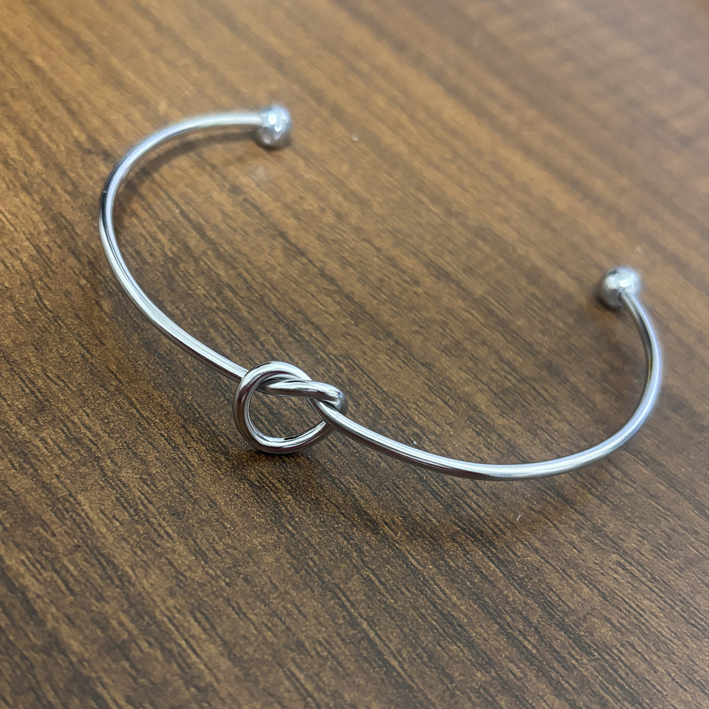 Twist Knot Open Cuff Bracelet