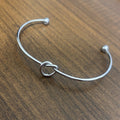 Twist Knot Open Cuff Bracelet