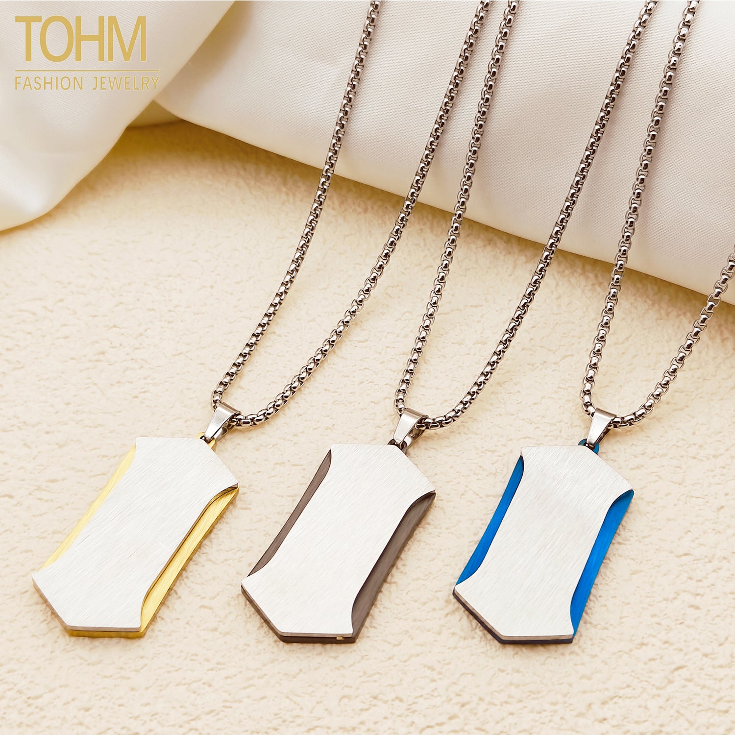 Geometric Pendant Necklace
