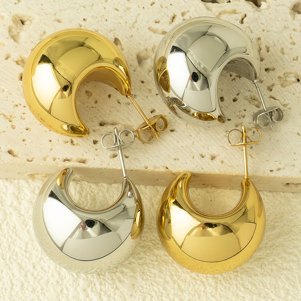 Geometric Hollow Earrings