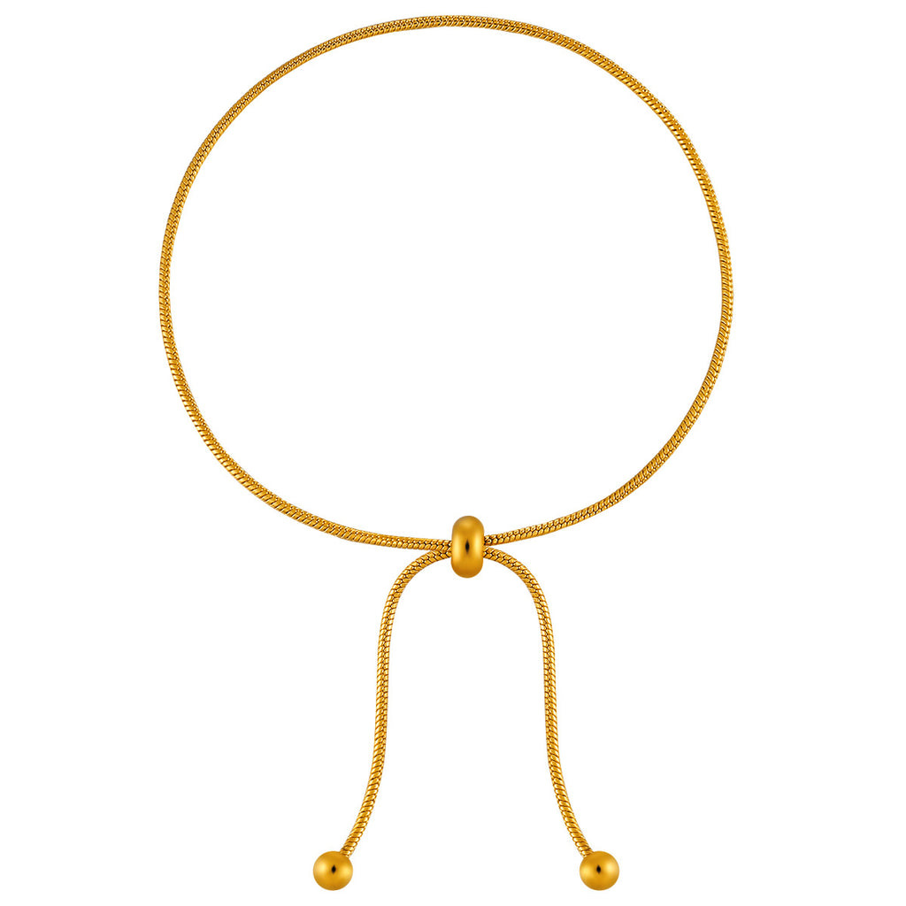 Adjustable Snake Bone Chain Anklet