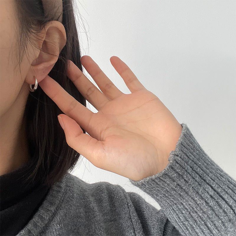 Stud hoop earrings for Women