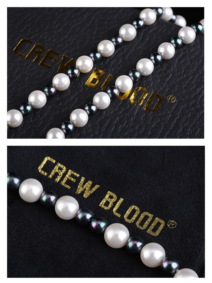 Colorful Spliced Shell Pearl Necklace
