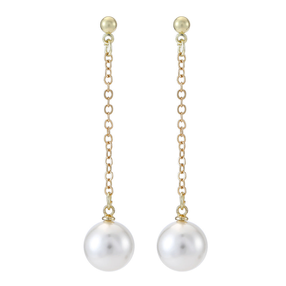 Pearl earrings