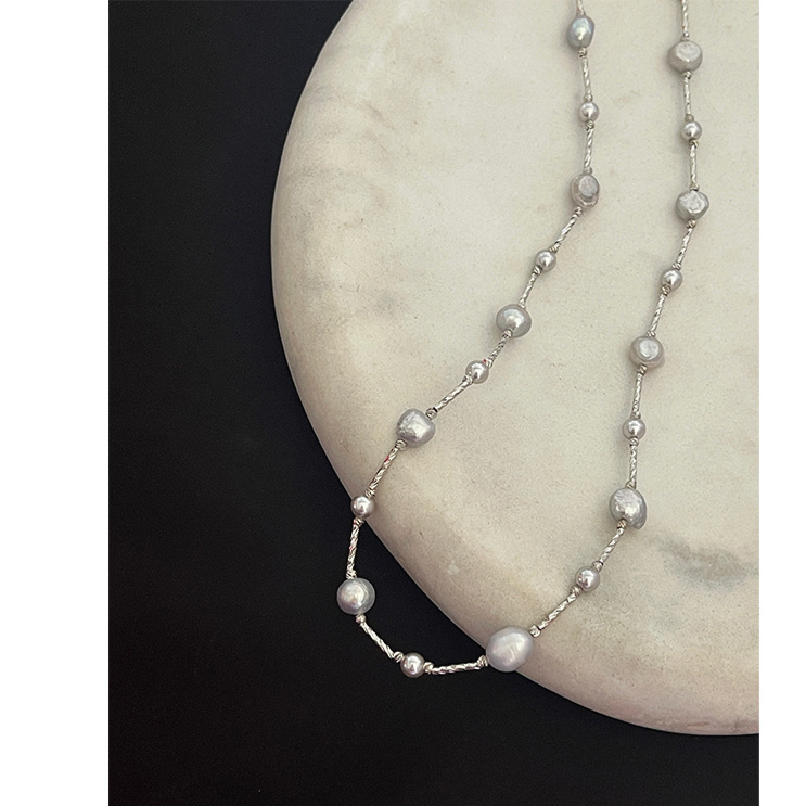 Pearl Necklace French Retro Style