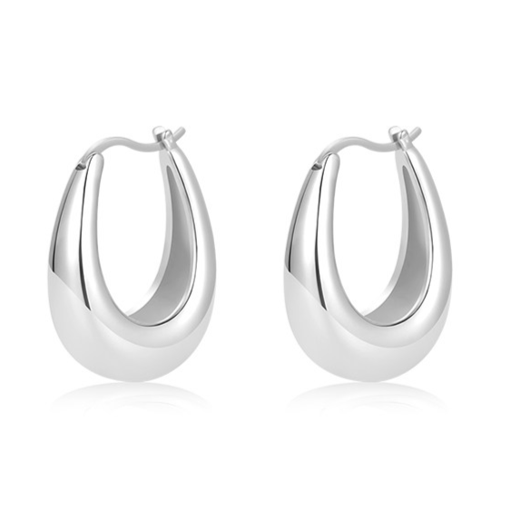 Minimalist Teardrop Drop Earrings