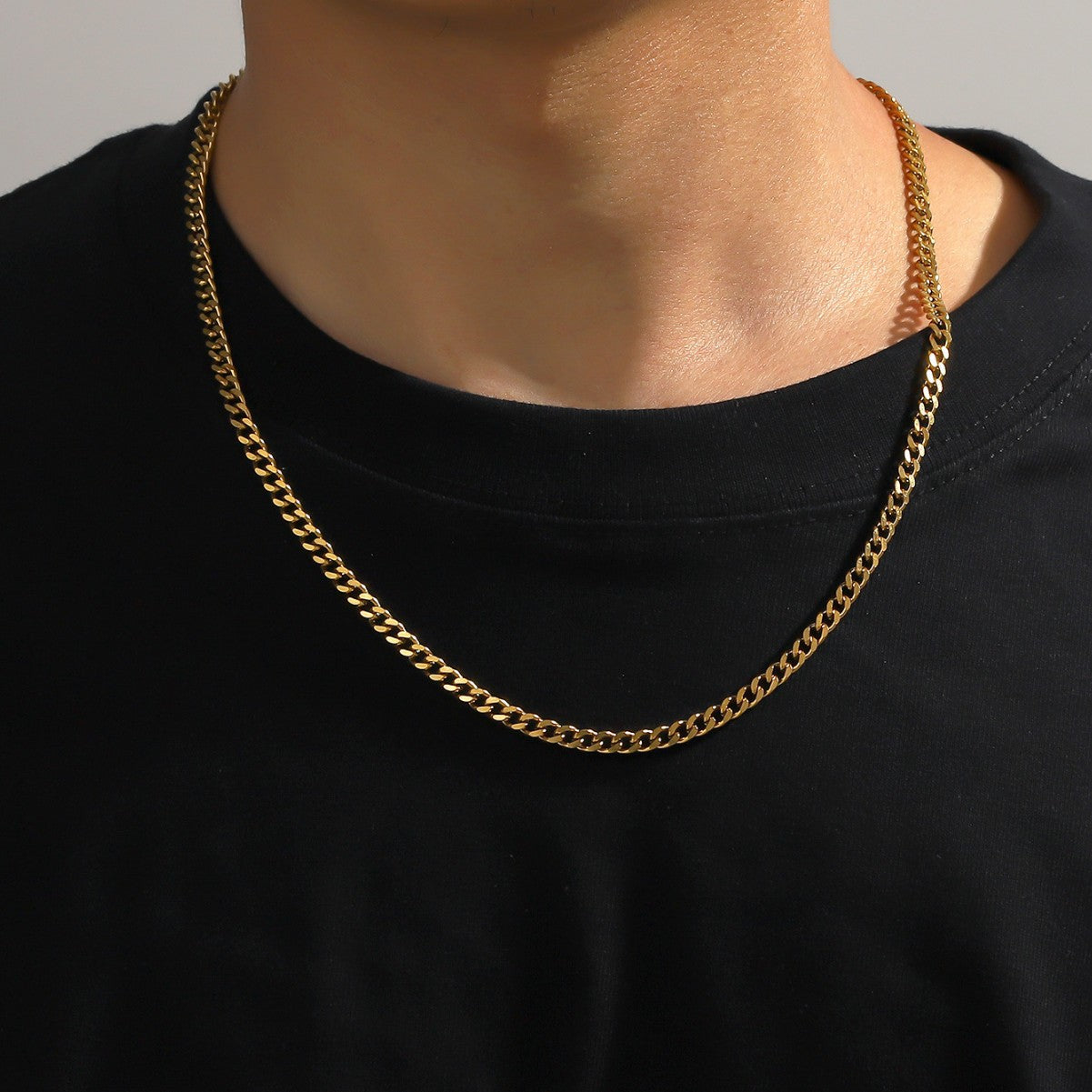 Minimalist Geometric Circle Pendant Necklace