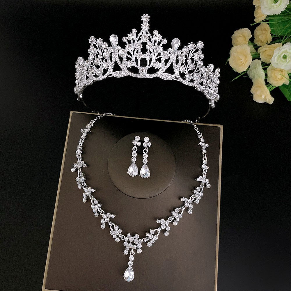 Bride Crown Jewelry Set Wedding Accessories