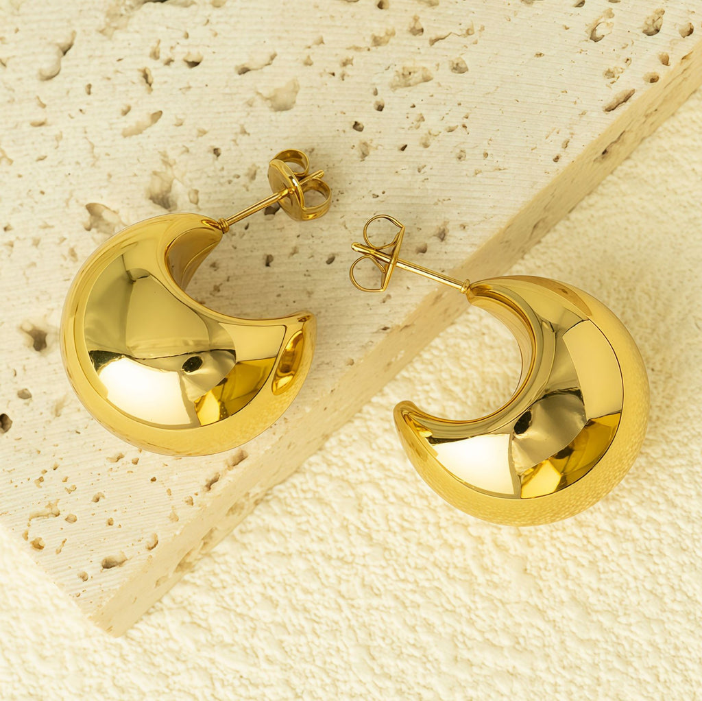 Geometric Hollow Earrings
