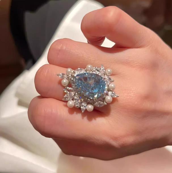 Aquamarine Ring for Women