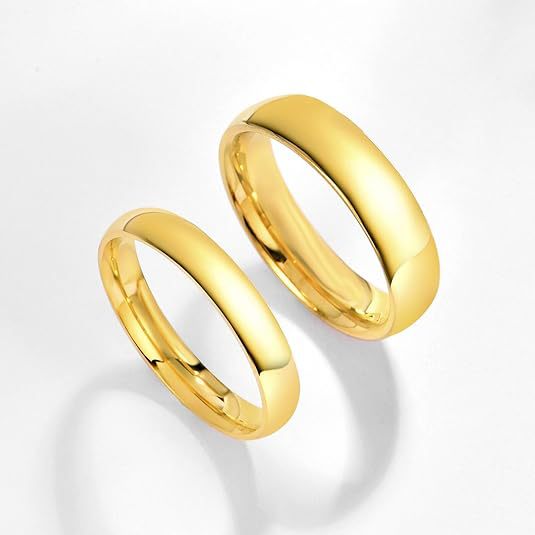 Minimalist Double-Layer Band Ring