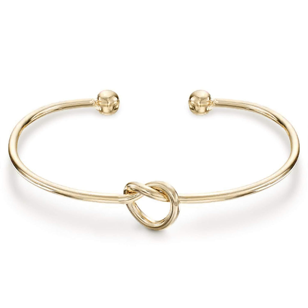 Twist Knot Open Cuff Bracelet