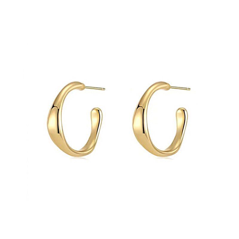 Geometric Hoop Earrings