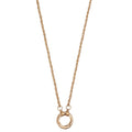 Hinged-ring pendant necklace