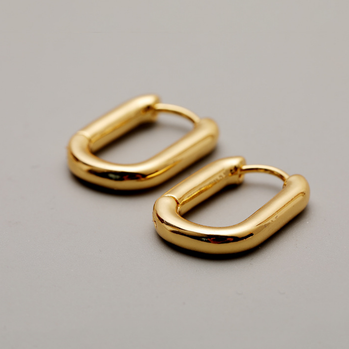Minimalist Geometric Earrings