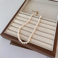 Natural freshwater pearl necklace