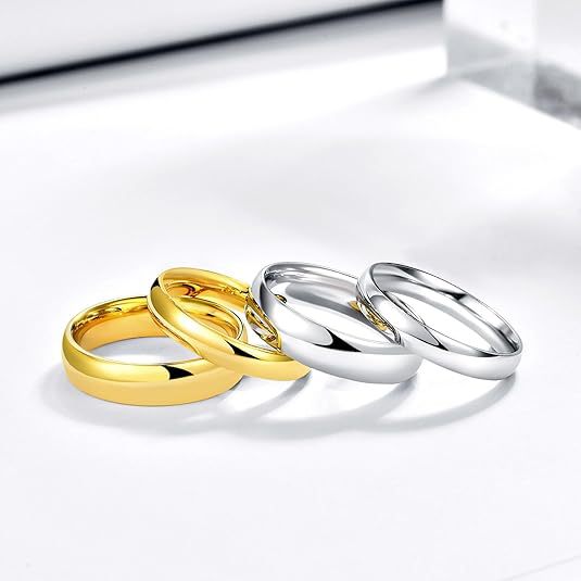Minimalist Double-Layer Band Ring