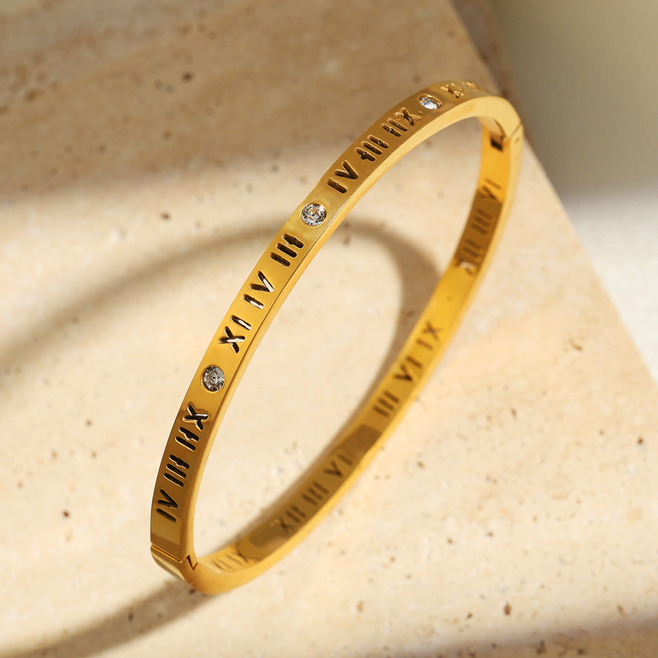 Minimalist Grid Design Bracelet