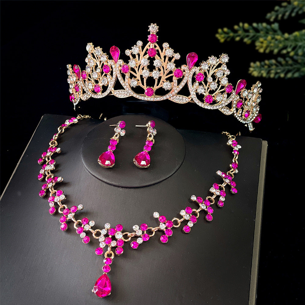 Bride Crown Jewelry Set Wedding Accessories