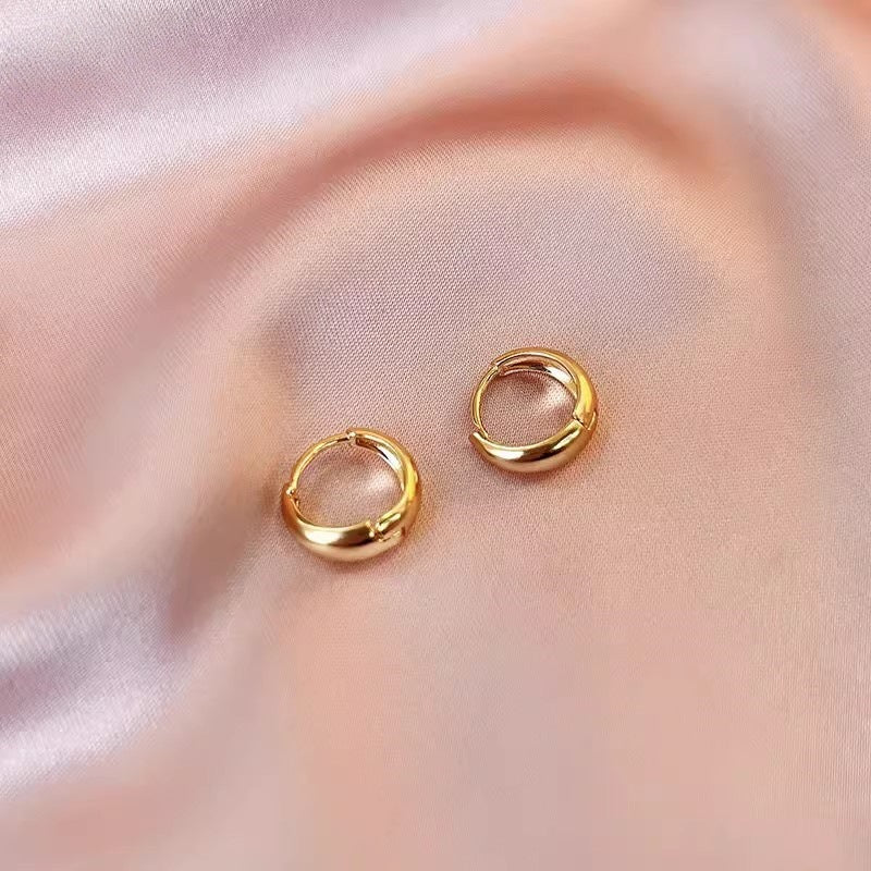 Geometric Hoop Earrings for Women