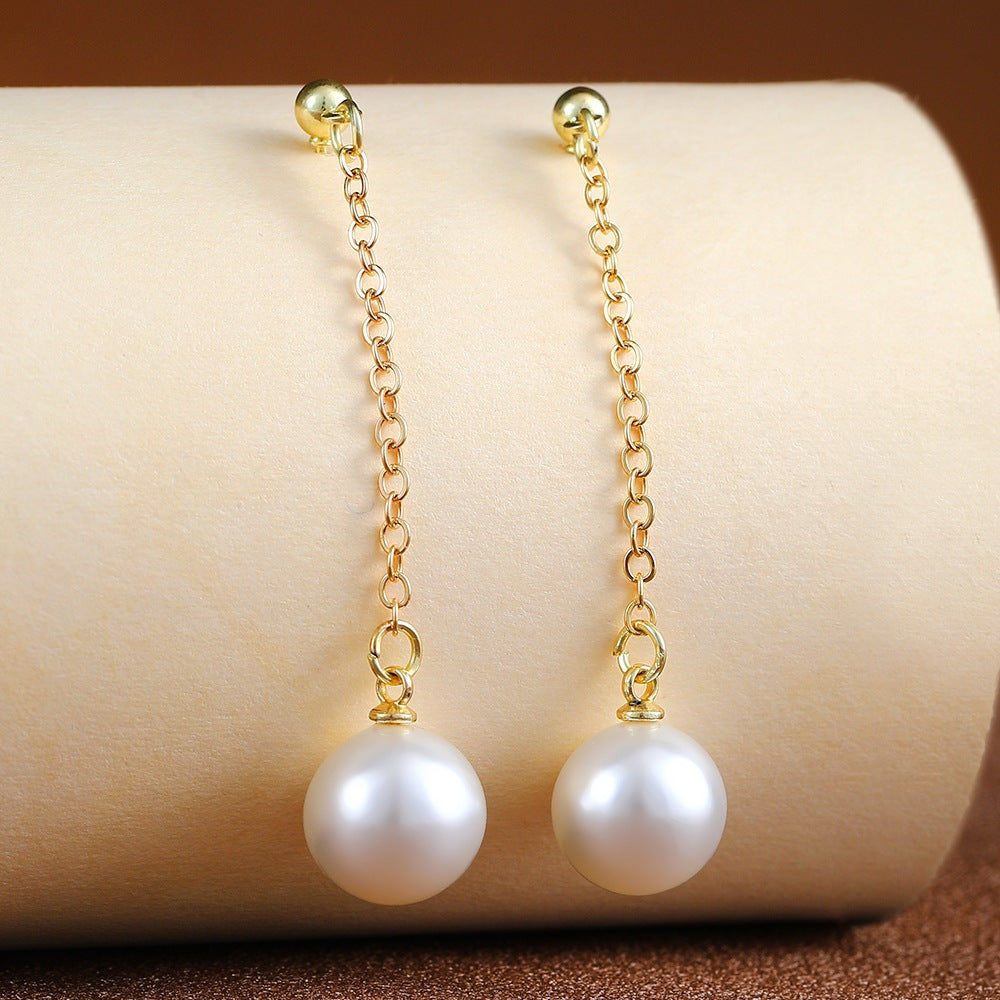 Pearl earrings
