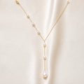 Baroque Pearl Choker Necklace Stainless Steel Jewelry
