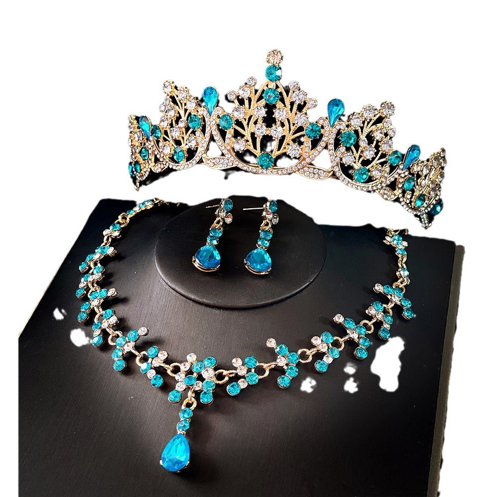Bride Crown Jewelry Set Wedding Accessories