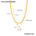 Beach Style Multi-layer Collarbone Necklace for Women