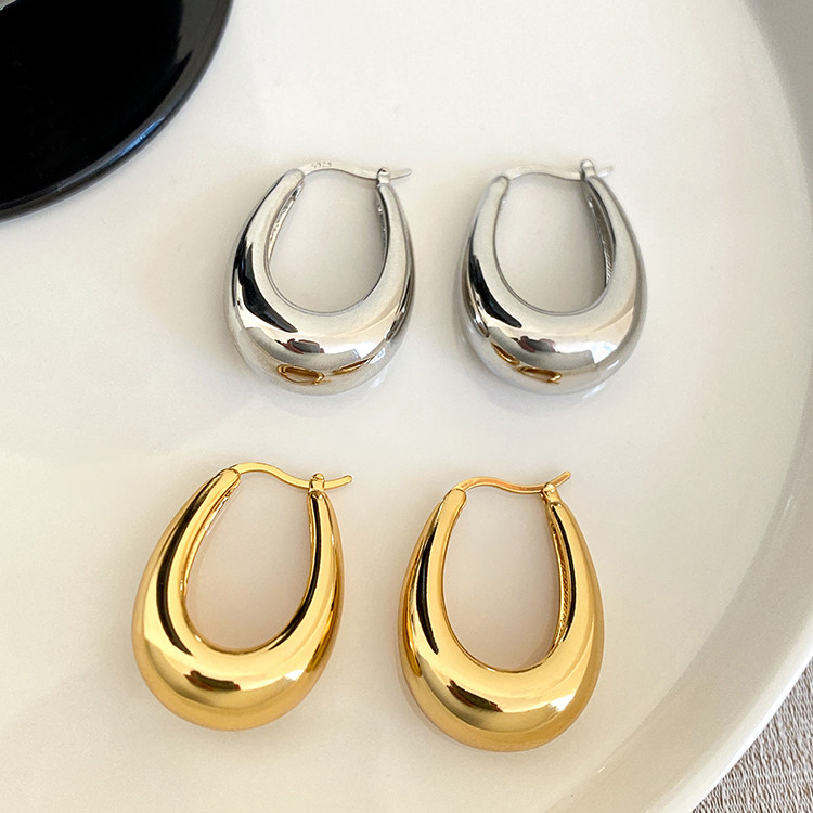 Minimalist Teardrop Drop Earrings