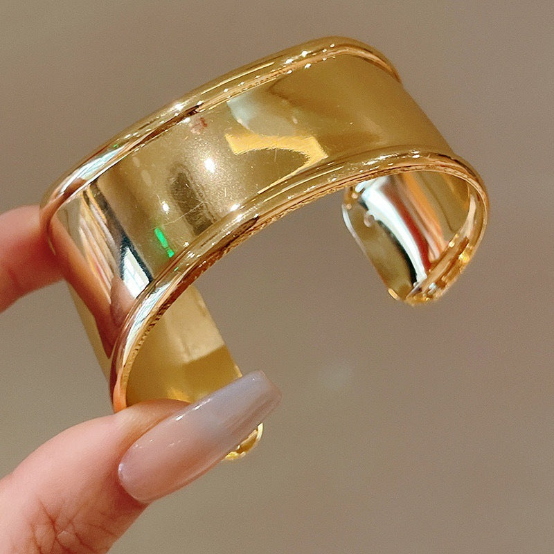 Geometric Open Metal Bracelet Women Fashion Jewelry