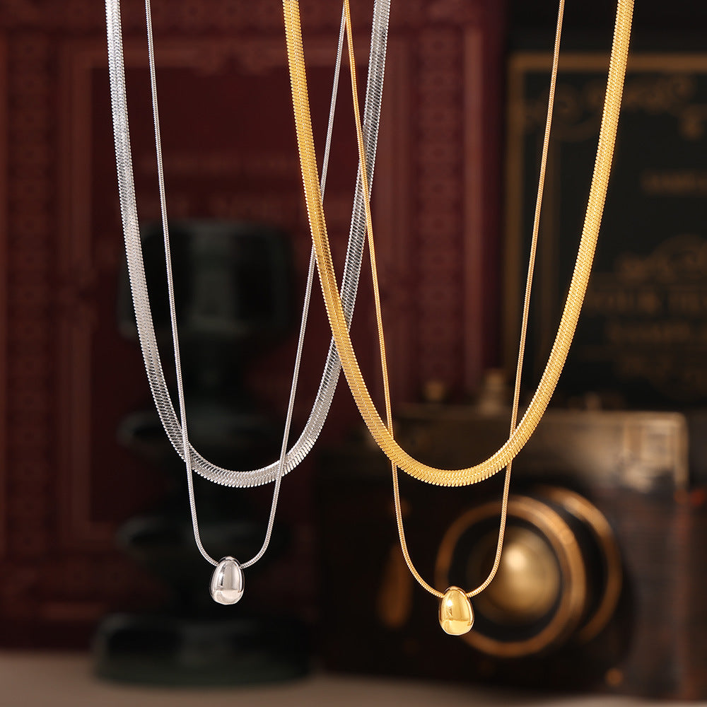 Beach Style Multi-layer Collarbone Necklace for Women