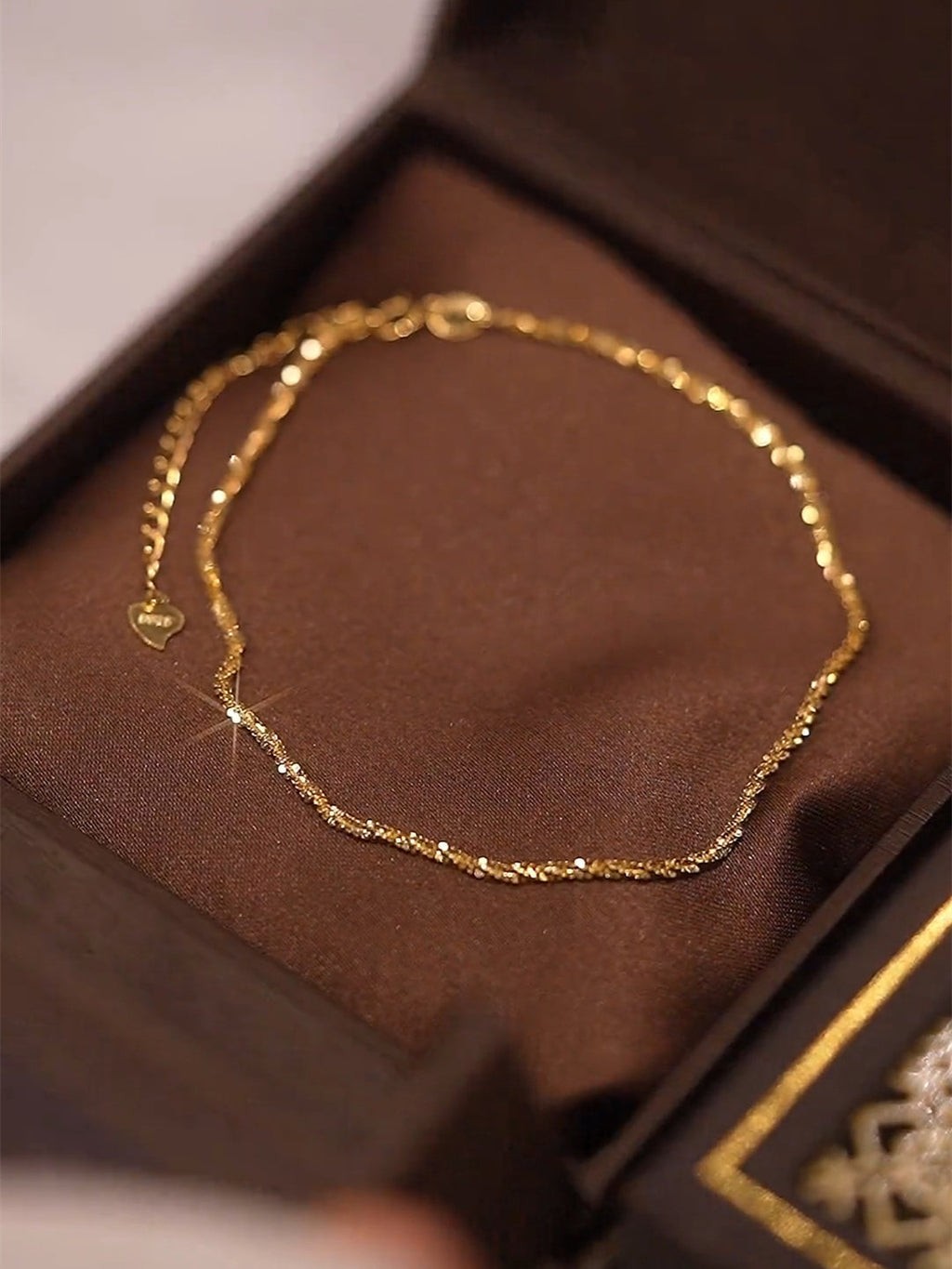 Adjustable Gold Plated Anklet Chain for Women
