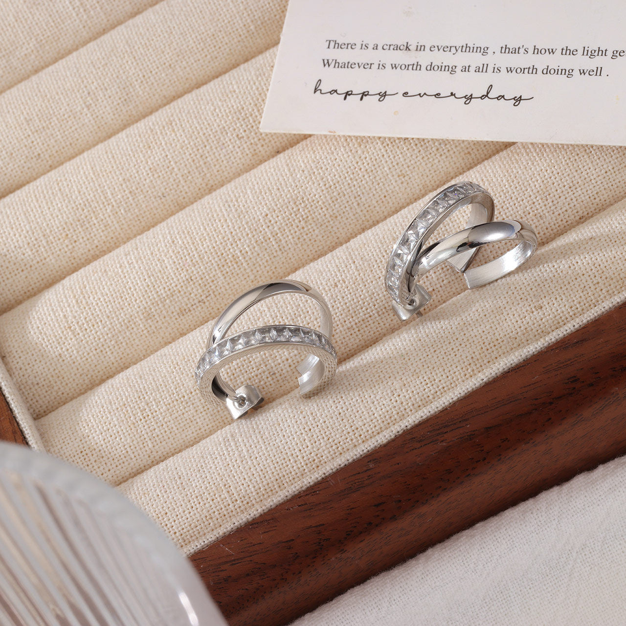 Retro Zircon Elegant Earrings
