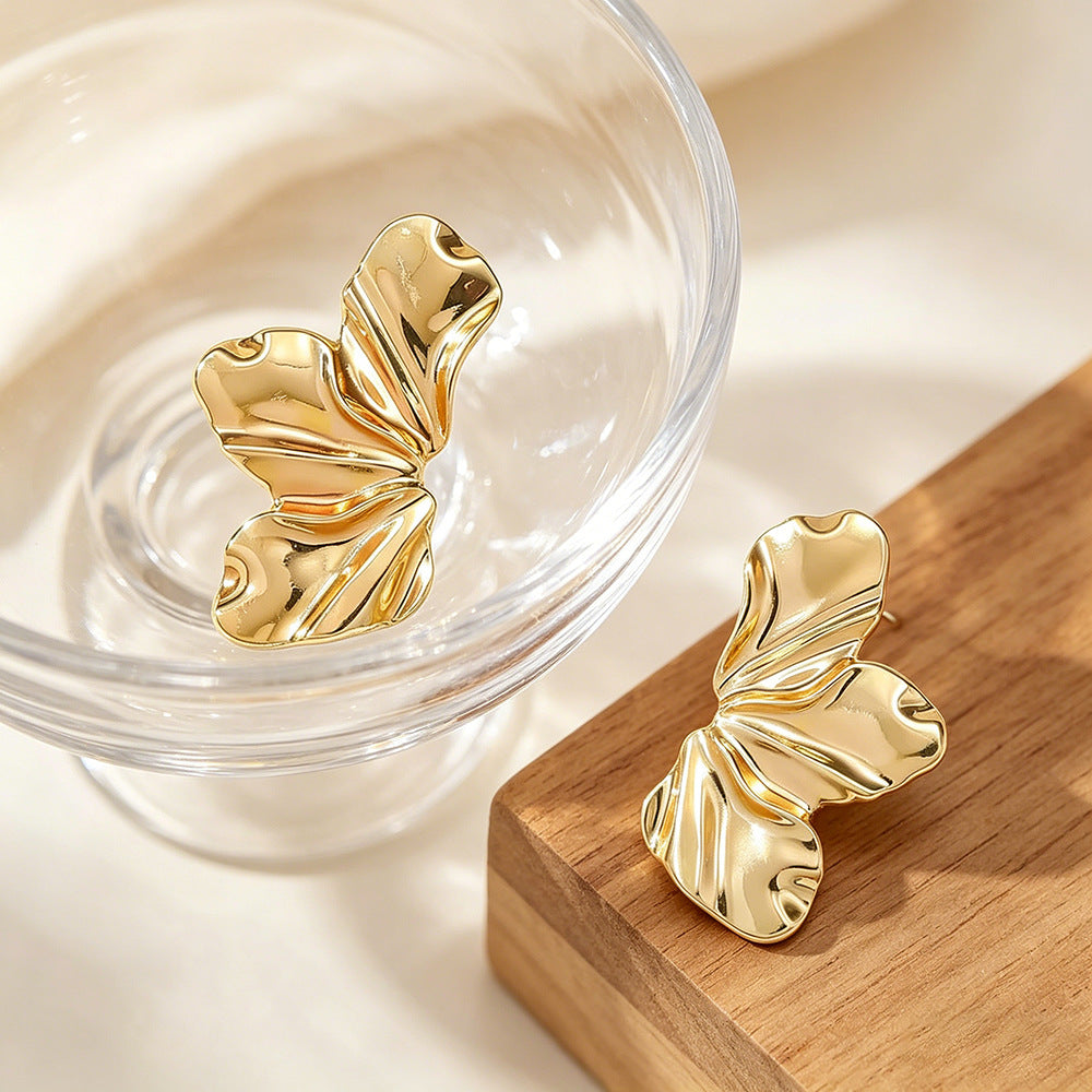 Irregular Flower Earrings