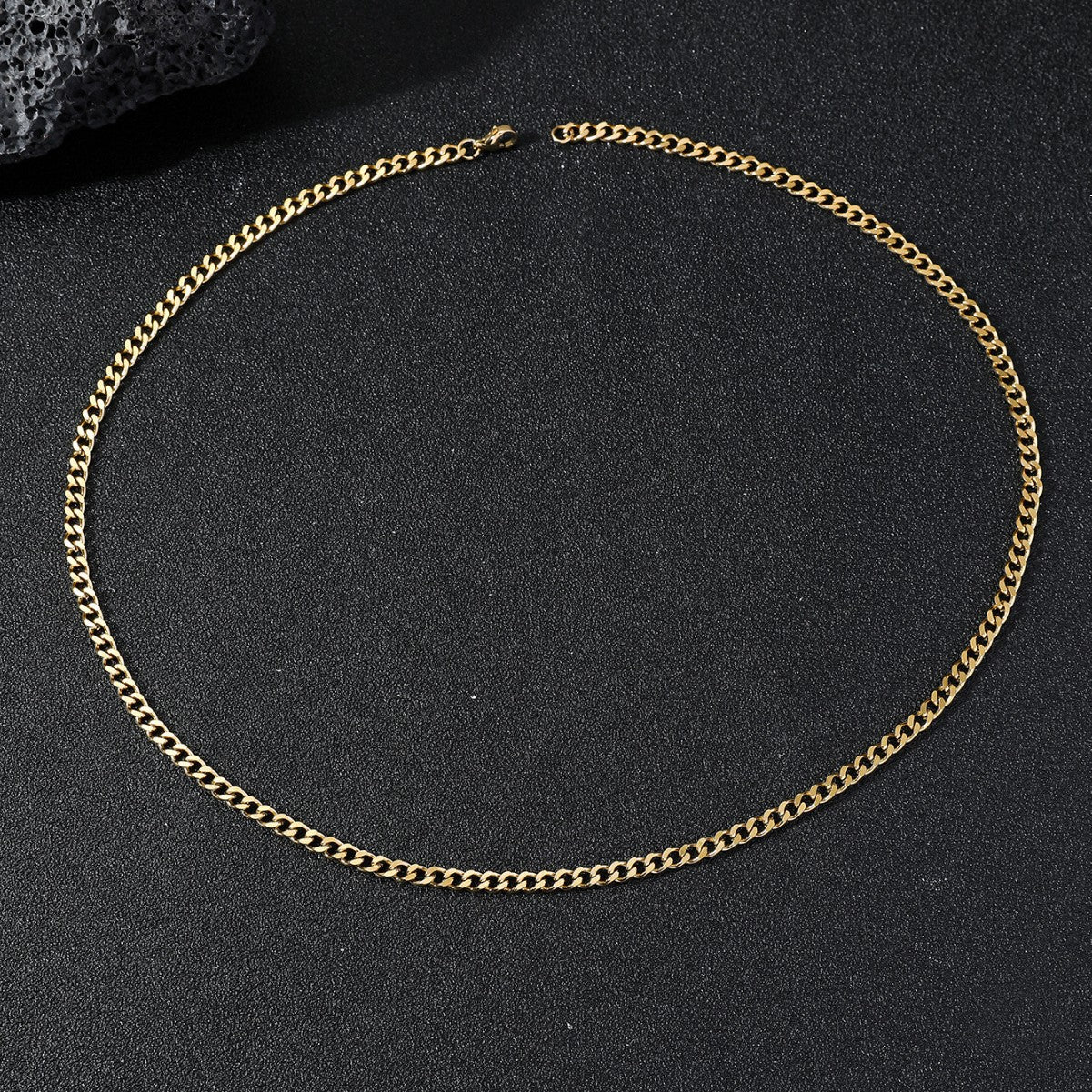 Minimalist Geometric Circle Pendant Necklace