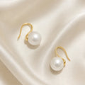 Elegant Pearl Earrings Light Luxury and High-End Feel