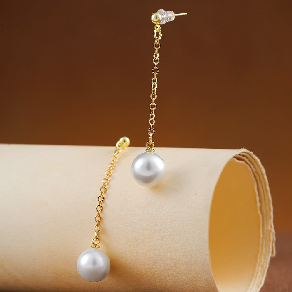 Pearl earrings