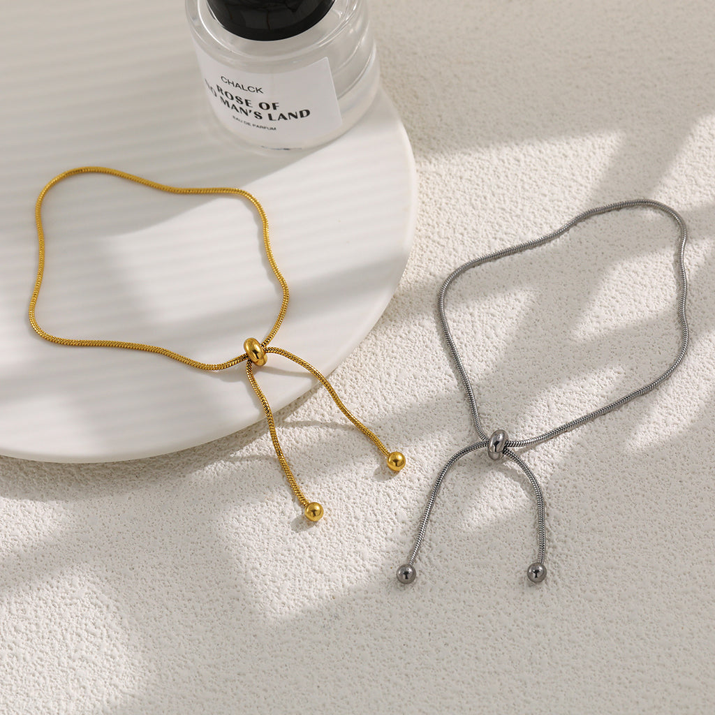 Adjustable Snake Bone Chain Anklet
