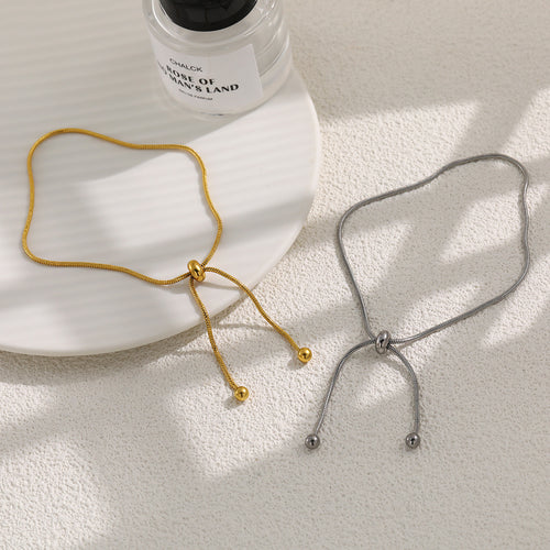 Adjustable Snake Bone Chain Anklet