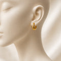 Geometric Hoop Earrings for Women